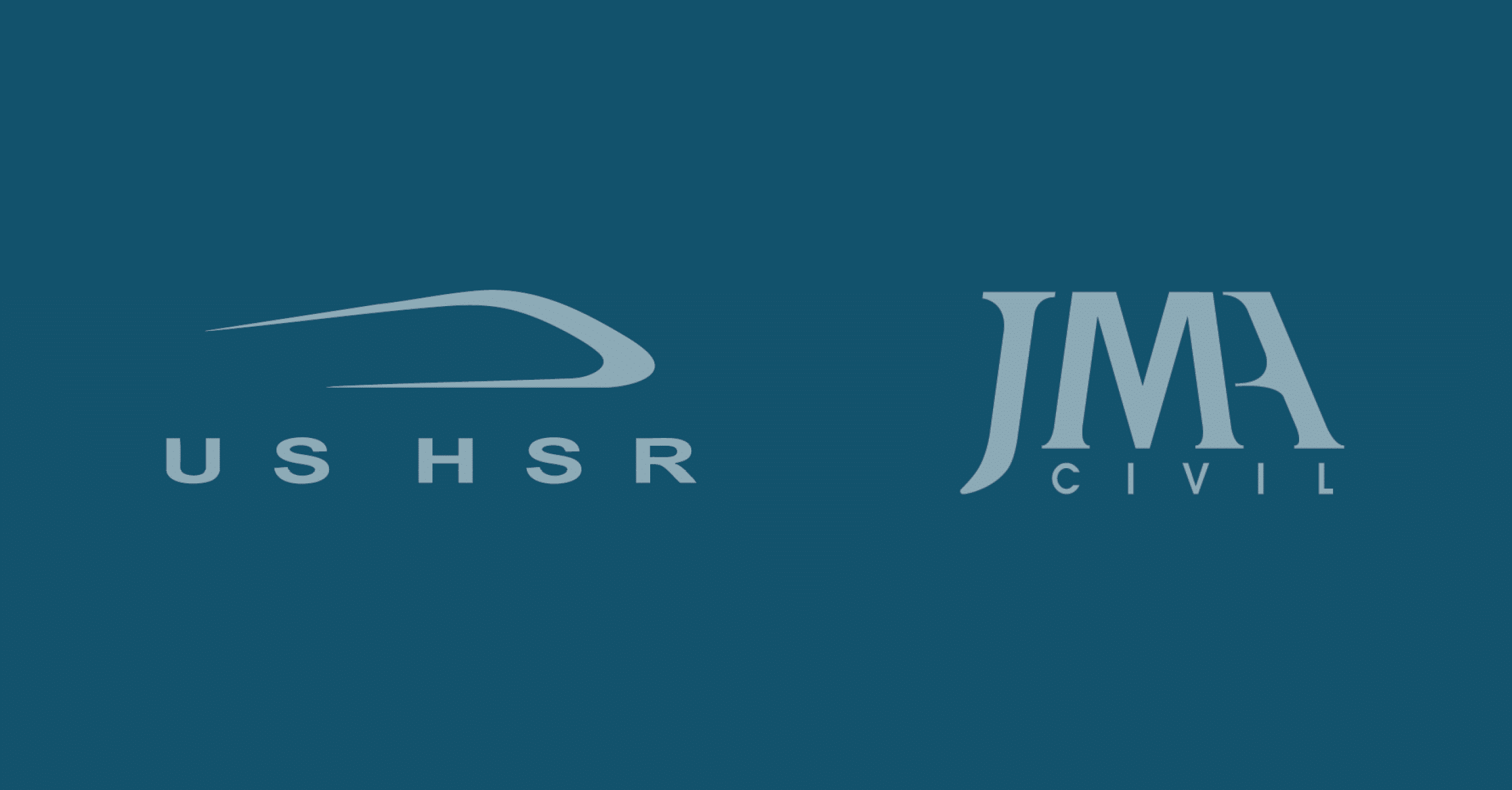 USHSR and JMA Civil Logos on a dark blue background